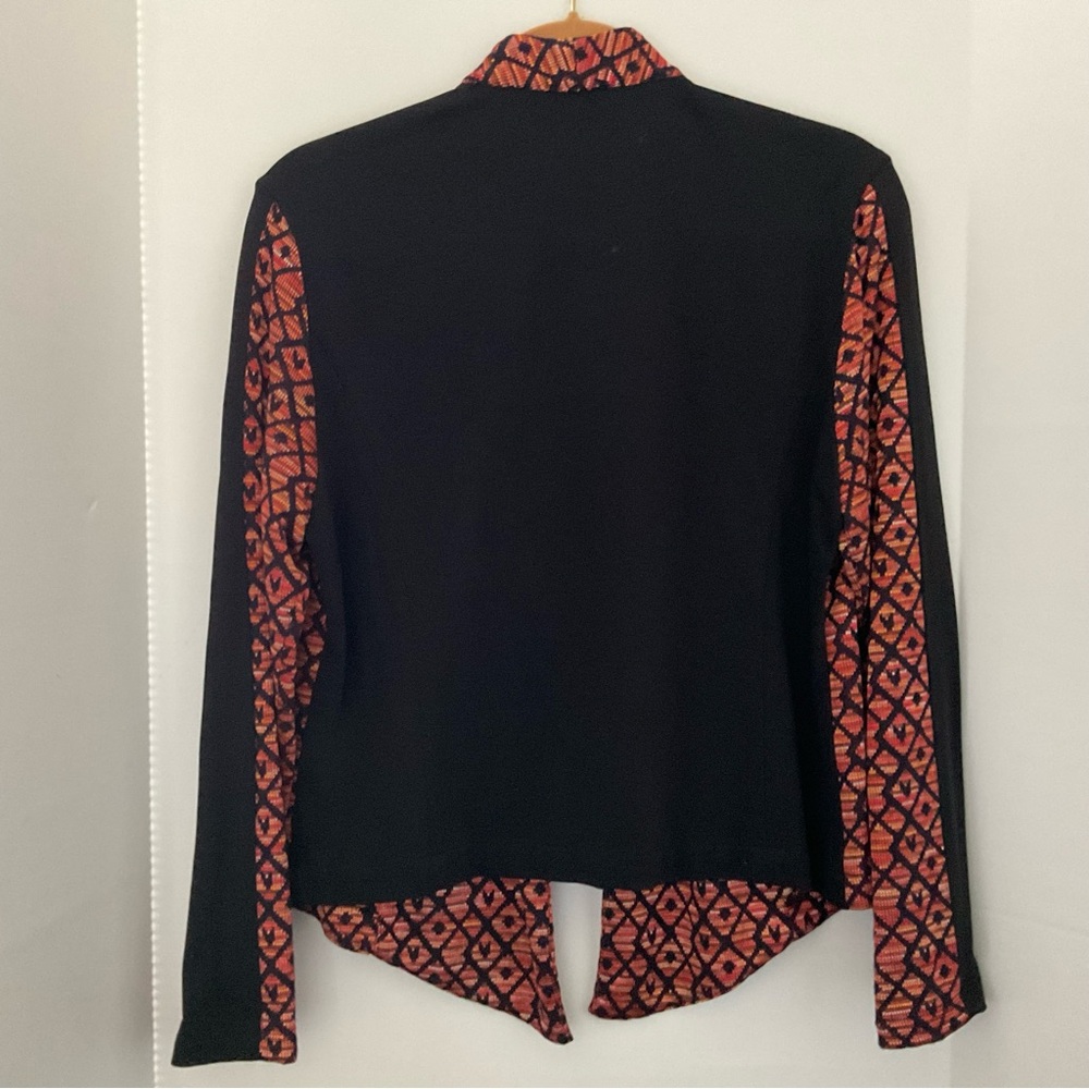 Ruby Rd Open-Front Patterned Women's Jacket In Co… - image 2